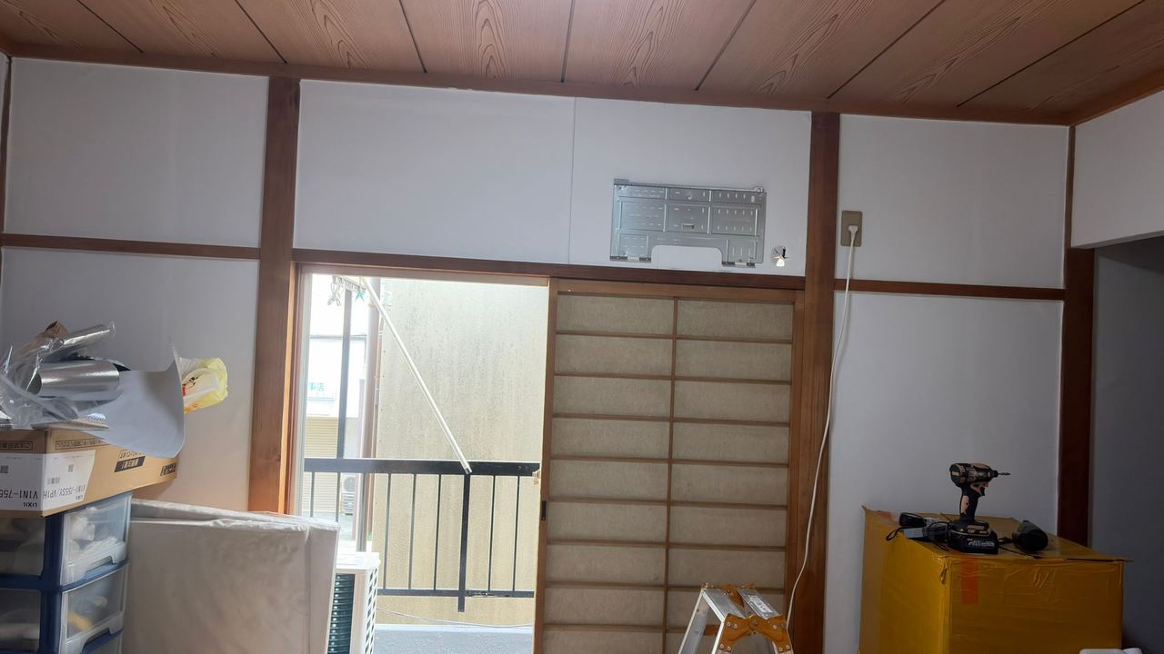 家庭用エアコン 設置工事